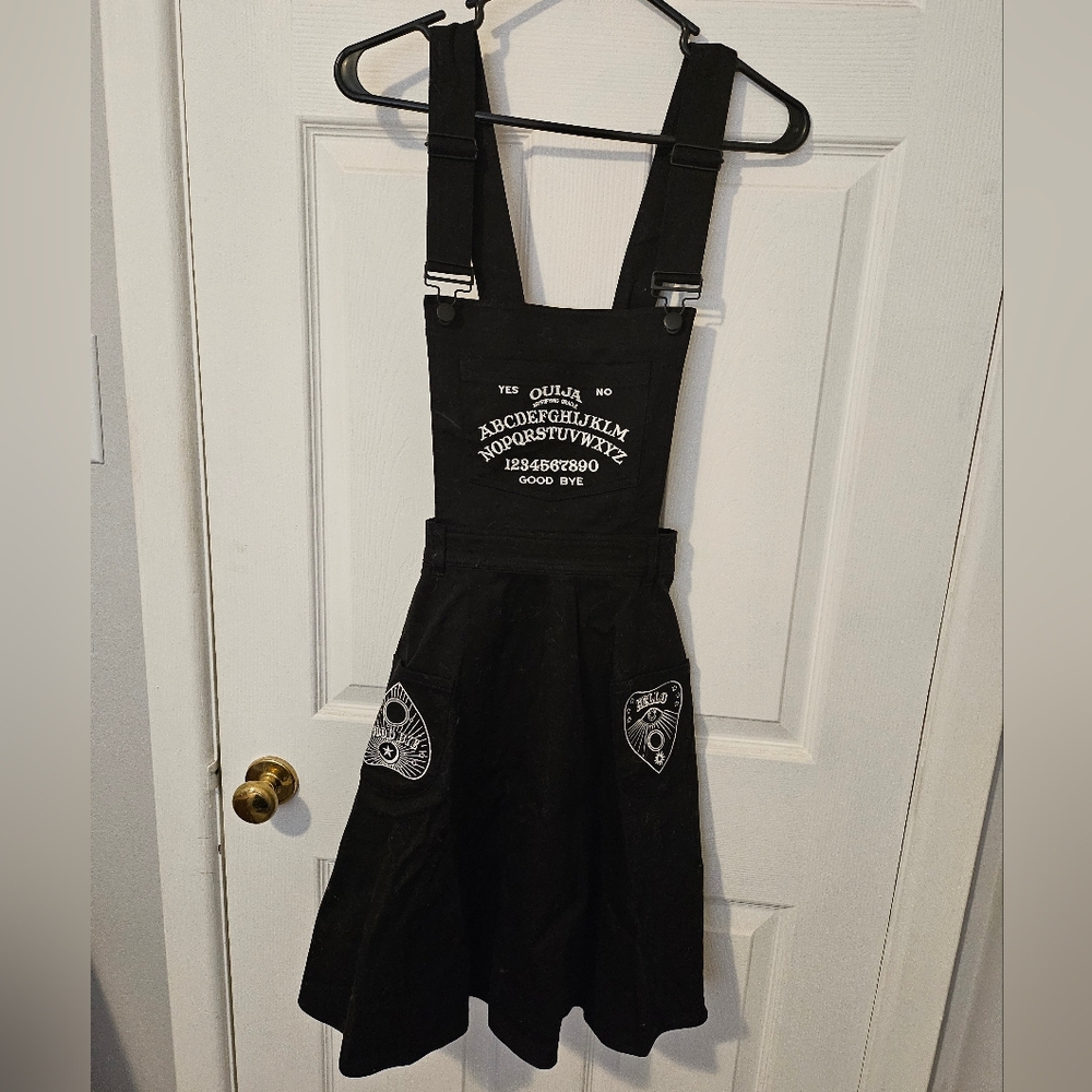 Hell Bunny Samara Ouji Gothic Jumper Dress size M UK 12